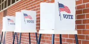 Voting booths