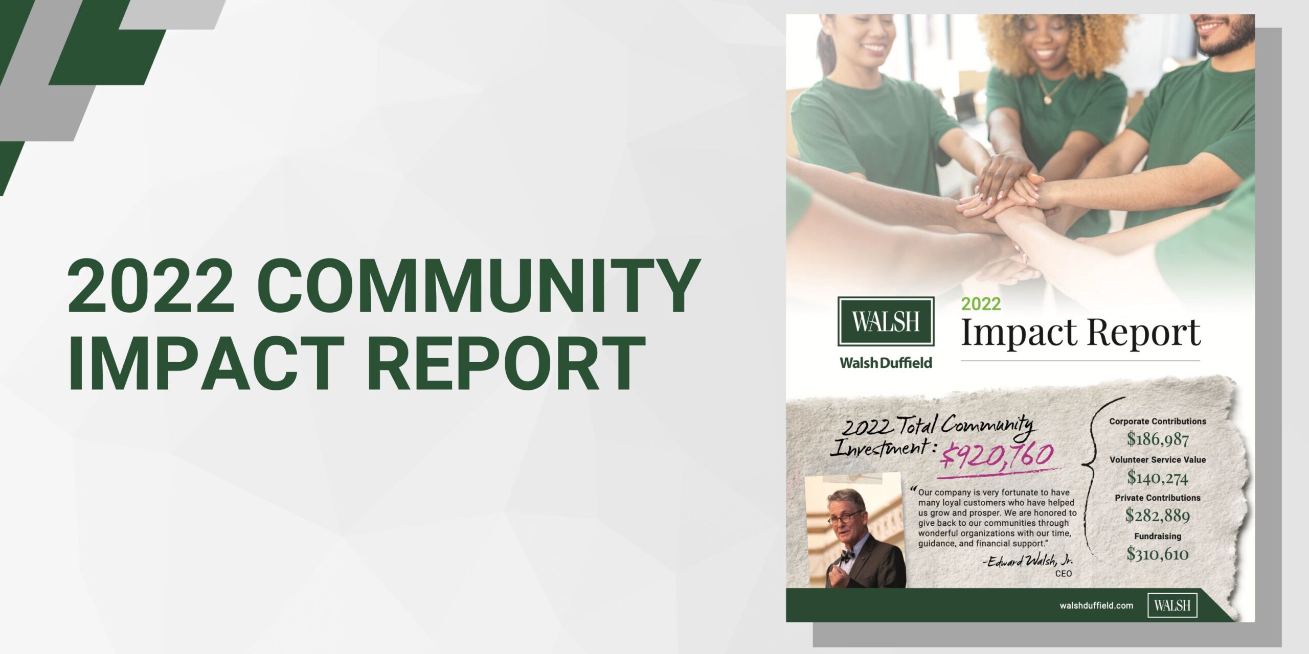 Walsh Duffield 2022 Community Impact Report
