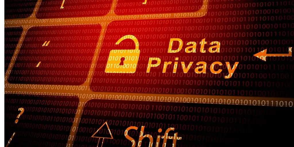 Data privacy and lock on keyboard